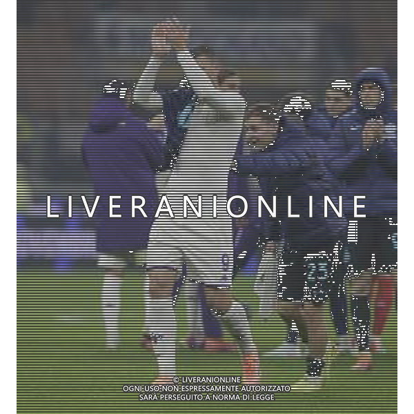 EDIN DZEKO A FINE GARA CON NICOLO’ BARELLA -INTER vs FIORENTINA Campionato Serie A Enilive - 9a Giornata 29-10-2025 ©PAOLO GIAMPIETRI - AGENZIA ALDO LIVERANI SAS