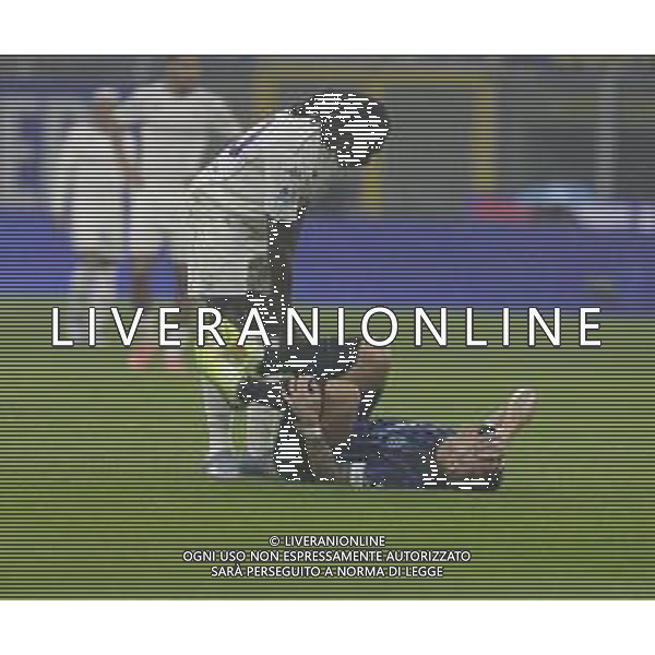 LAUTARO MARTINEZ A TERRA E MOISE KEAN -INTER vs FIORENTINA Campionato Serie A Enilive - 9a Giornata 29-10-2025 ©PAOLO GIAMPIETRI - AGENZIA ALDO LIVERANI SAS