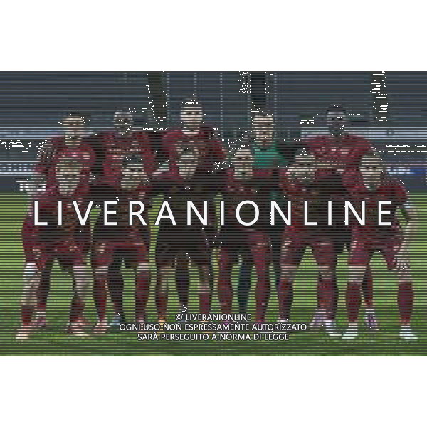 29 10 2025. Stadio Bruno Benelli. Ravenna - Rimini. Foto di Formazione squadra Ravenna. ©Francesco Casadei/Agenzia Aldo Liverani- AGENZIA ALDO LIVERANI SAS