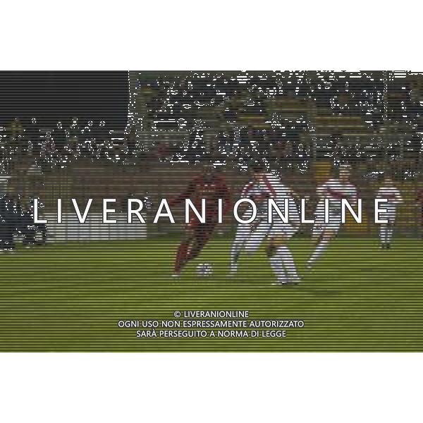 29 10 2025. Stadio Bruno Benelli. Ravenna - Rimini. Stefano Okaka 7. ©Francesco Casadei/Agenzia Aldo Liverani- AGENZIA ALDO LIVERANI SAS