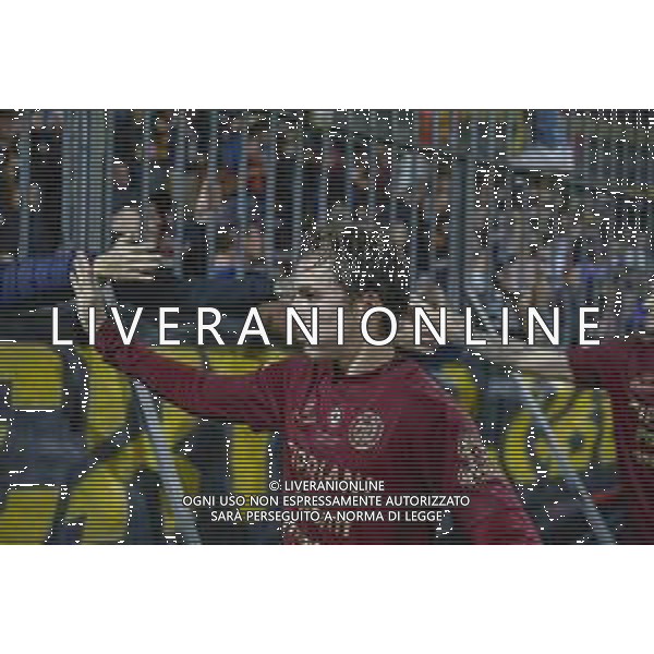 29 10 2025. Stadio Bruno Benelli. Ravenna - Rimini. Falbo saluta la curva. ©Francesco Casadei/Agenzia Aldo Liverani- AGENZIA ALDO LIVERANI SAS