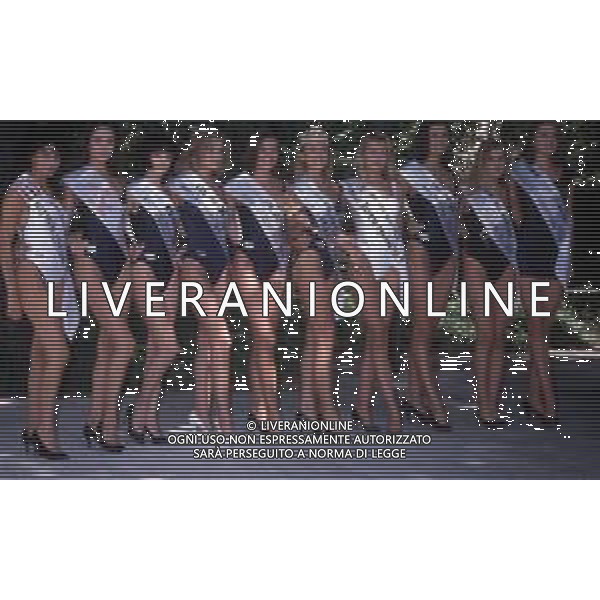 DIAP-54 CONCORSO MISS ITALIA ANNO 1993 NELLA FOTO LE CONCORRENTI DI MISS ITALIA ANNO 1993 A SALSOMAGGIORE AG ALDO LIVERANI SAS