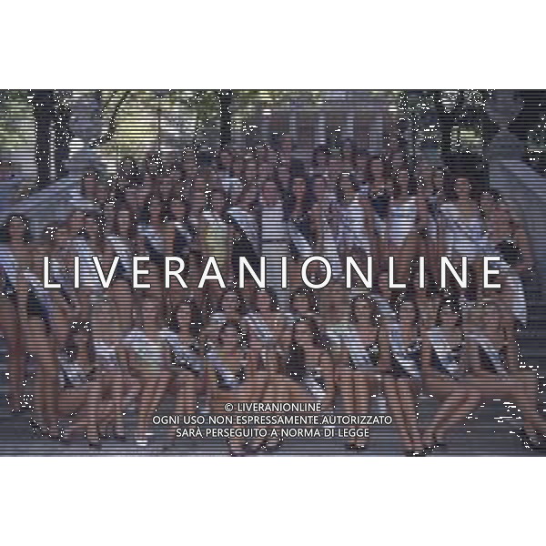 DIAP-54 CONCORSO MISS ITALIA ANNO 1993 NELLA FOTO LE CONCORRENTI DI MISS ITALIA ANNO 1993 A SALSOMAGGIORE AG ALDO LIVERANI SAS