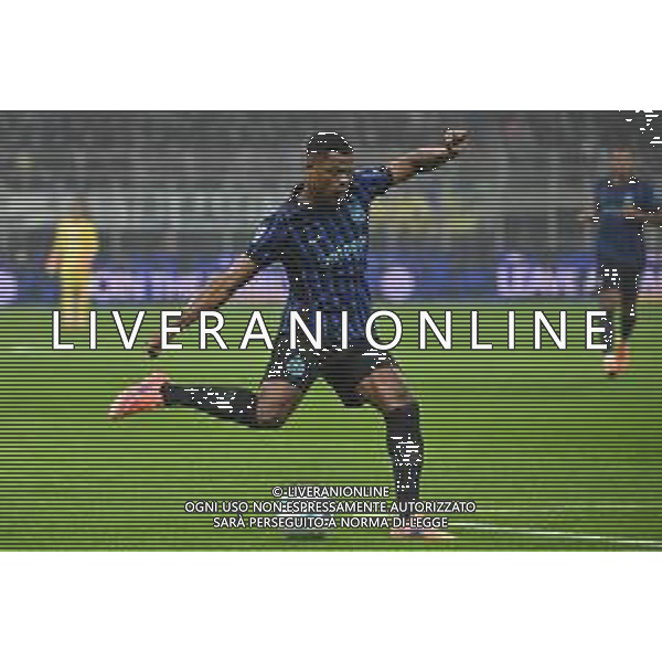 Inter vs Fiorentina nella foto Denzel Dumfries (Inter) Milano 29-10-2025 Stadio Giuseppe Meazza - San Siro Inter vs Fiorentina Campionato Serie A Enilive - 9a giornata foto Roberto Garavaglia/Agenzia Aldo Liverani sas