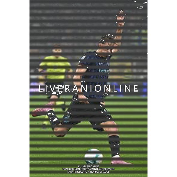 Inter vs Fiorentina nella foto Francesco Pio Esposito (Inter) Milano 29-10-2025 Stadio Giuseppe Meazza - San Siro Inter vs Fiorentina Campionato Serie A Enilive - 9a giornata foto Roberto Garavaglia/Agenzia Aldo Liverani sas