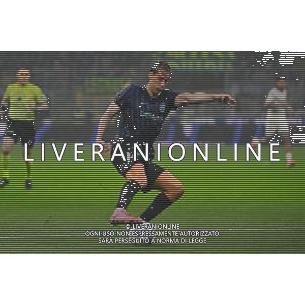 Inter vs Fiorentina nella foto Francesco Pio Esposito (Inter) Milano 29-10-2025 Stadio Giuseppe Meazza - San Siro Inter vs Fiorentina Campionato Serie A Enilive - 9a giornata foto Roberto Garavaglia/Agenzia Aldo Liverani sas