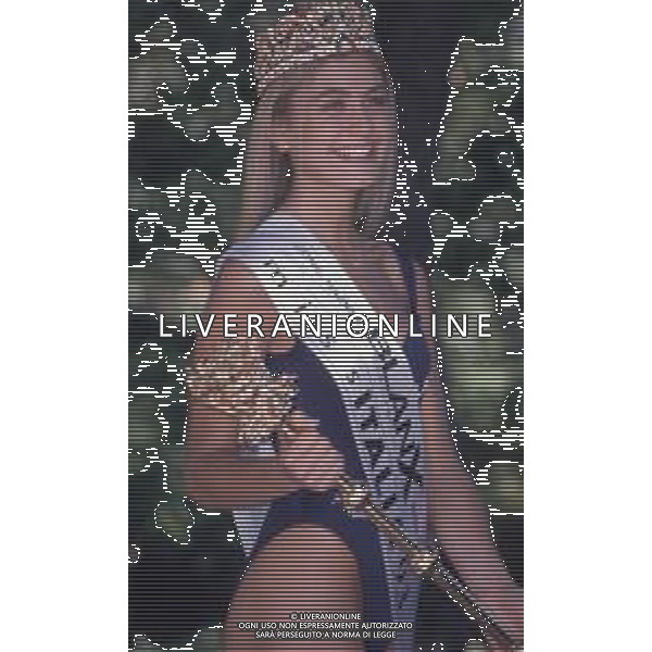 DIAP-RETROSPETTIVA ARIANNA DAVID MISS ITALIA NELLA FOTO ARIANNA DAVID MISS ITALIA NELL\'ANNO 1993 A SALSOMAGGIORE TERME AG ALDO LIVERANI SAS
