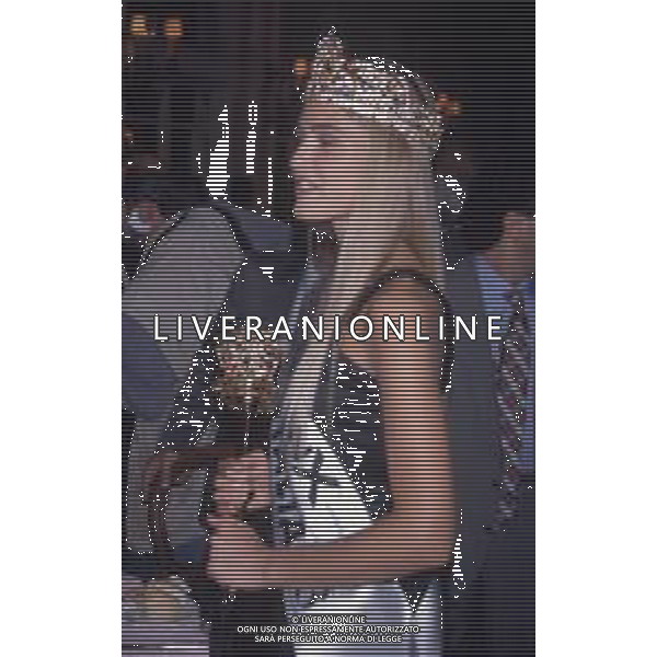 DIAP-RETROSPETTIVA ARIANNA DAVID MISS ITALIA NELLA FOTO ARIANNA DAVID MISS ITALIA NELL\'ANNO 1993 A SALSOMAGGIORE TERME AG ALDO LIVERANI SAS