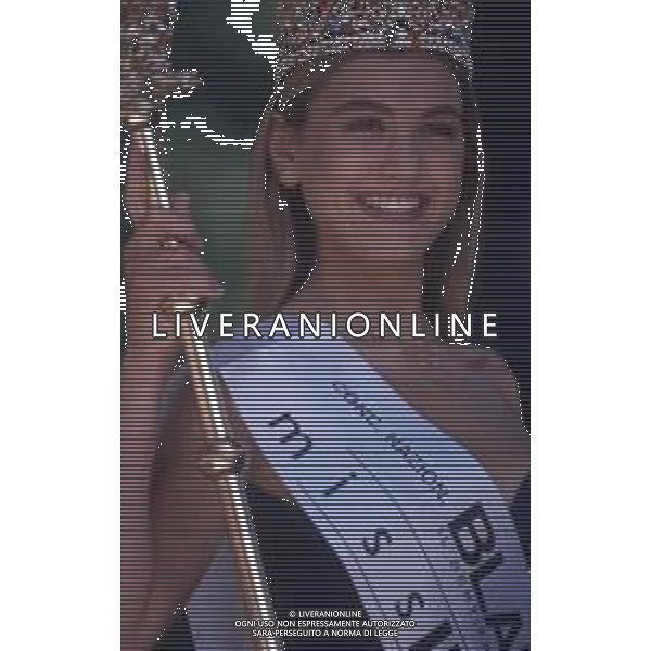 DIAP-RETROSPETTIVA ARIANNA DAVID MISS ITALIA NELLA FOTO ARIANNA DAVID MISS ITALIA NELL\'ANNO 1993 A SALSOMAGGIORE TERME AG ALDO LIVERANI SAS