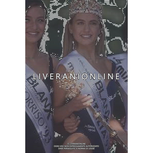 DIAP-RETROSPETTIVA ARIANNA DAVID MISS ITALIA NELLA FOTO ARIANNA DAVID MISS ITALIA NELL\'ANNO 1993 A SALSOMAGGIORE TERME AG ALDO LIVERANI SAS