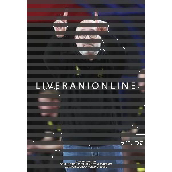 IMOLA 29 10 2025 VIRTUS IMOLA BASKET-CONSULTINVEST LORETO PESARO SERIE B1 93-85 NELLA FOTO GIANLUIGI GALETTI ALLENATORE VIRTUS IMOLA FOTO GIANNI SANNA-AG ALDO LIVERANI SAS