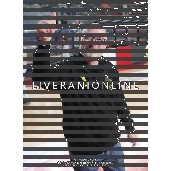 IMOLA 29 10 2025 VIRTUS IMOLA BASKET-CONSULTINVEST LORETO PESARO SERIE B1 93-85 NELLA FOTO GIANLUIGI GALETTI ALLENATORE VIRTUS IMOLA FOTO GIANNI SANNA-AG ALDO LIVERANI SAS