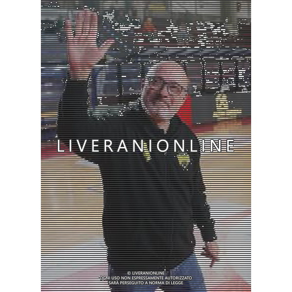 IMOLA 29 10 2025 VIRTUS IMOLA BASKET-CONSULTINVEST LORETO PESARO SERIE B1 93-85 NELLA FOTO GIANLUIGI GALETTI ALLENATORE VIRTUS IMOLA FOTO GIANNI SANNA-AG ALDO LIVERANI SAS