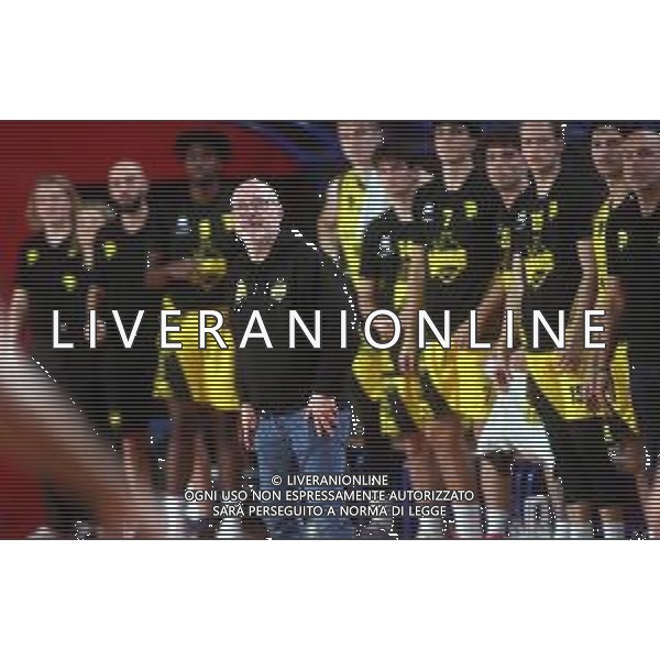 IMOLA 29 10 2025 VIRTUS IMOLA BASKET-CONSULTINVEST LORETO PESARO SERIE B1 93-85 NELLA FOTO GIANLUIGI GALETTI ALLENATORE VIRTUS IMOLA FOTO GIANNI SANNA-AG ALDO LIVERANI SAS