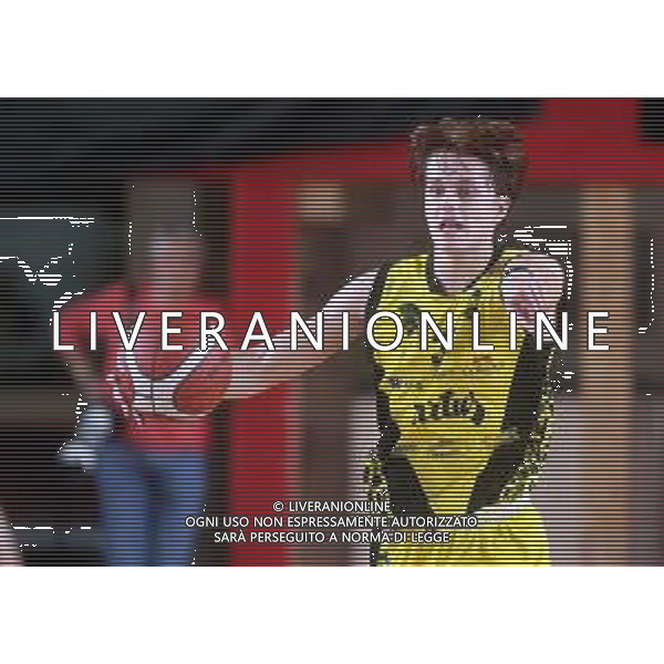 IMOLA 29 10 2025 VIRTUS IMOLA BASKET-CONSULTINVEST LORETO PESARO SERIE B1 93-85 NELLA FOTO LORENZO POLLINI VIRTUS IMOLA FOTO GIANNI SANNA-AG ALDO LIVERANI SAS