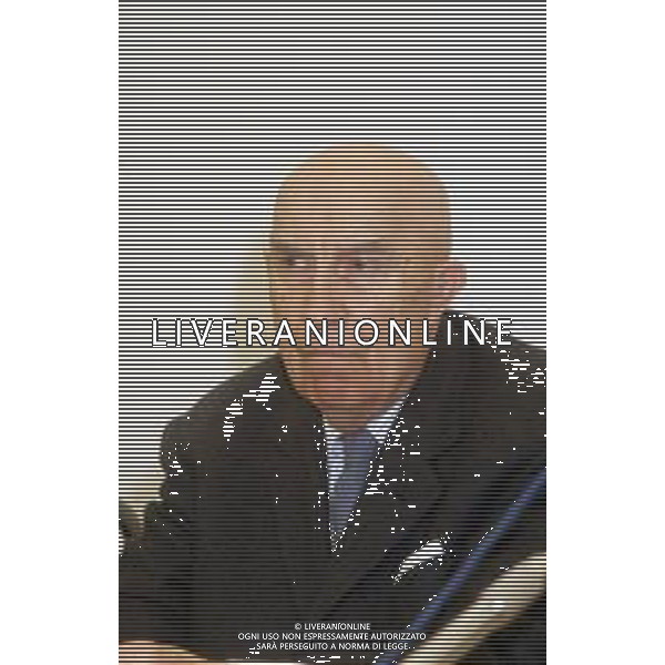 DIAP-RETROSPETTIVA GIANFRANCO MIGLIO POLITICO NELLA FOTO GIANFRANCO MIGLIO A MEDA NELL\'ANNO 1993 AG CONTROLUCE-AG ALDO LIVERANI SAS