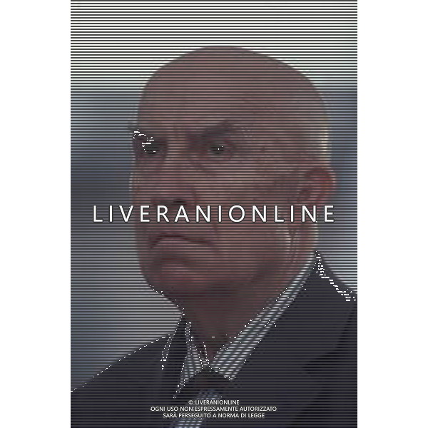 DIAP-RETROSPETTIVA GIANFRANCO MIGLIO POLITICO NELLA FOTO GIANFRANCO MIGLIO A MEDA NELL\'ANNO 1993 AG CONTROLUCE-AG ALDO LIVERANI SAS