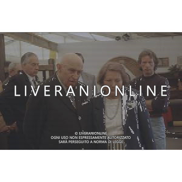 DIAP-RETROSPETTIVA GIANFRANCO MIGLIO POLITICO NELLA FOTO GIANFRANCO MIGLIO A MEDA NELL\'ANNO 1993 AG CONTROLUCE-AG ALDO LIVERANI SAS