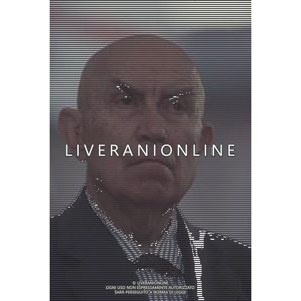 DIAP-RETROSPETTIVA GIANFRANCO MIGLIO POLITICO NELLA FOTO GIANFRANCO MIGLIO A MEDA NELL\'ANNO 1993 AG CONTROLUCE-AG ALDO LIVERANI SAS