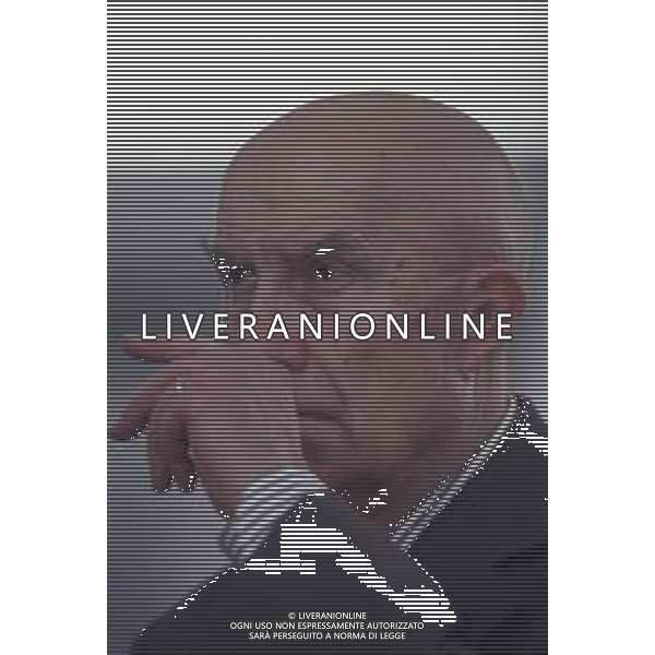 DIAP-RETROSPETTIVA GIANFRANCO MIGLIO POLITICO NELLA FOTO GIANFRANCO MIGLIO A MEDA NELL\'ANNO 1993 AG CONTROLUCE-AG ALDO LIVERANI SAS