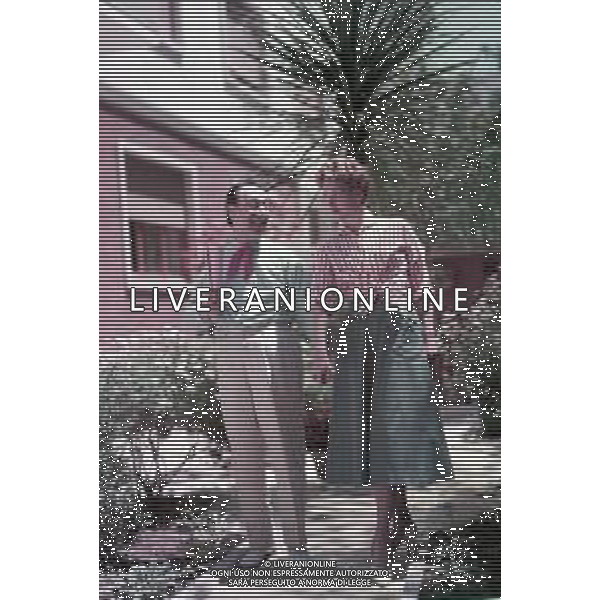 COL-RETROSPETTIVA CARLA DEL POGGIO ATTRICE NELLA FOTO CARLA DEL POGGIO CON ERMINIO MACARIO AG ALDO LIVERANI SAS