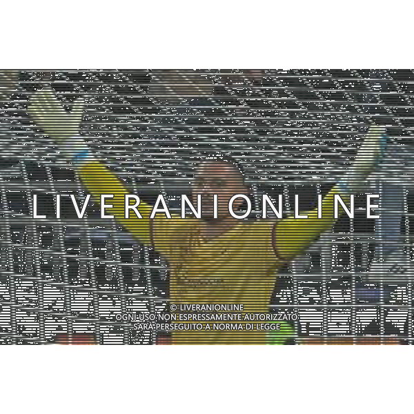 30-10-2025. Cagliari calcio-Sassuolo calcio, 9° giornata serie A 2025/2026, campionato calcio Italia, stadio Unipol Domus Cagliari. Foto Salvatore Moi/Agenzia Aldo Liverani s.as. Nella foto: Elia Caprile Cagliari ©MOI SALVATORE - AGENZIA ALDO LIVERANI SAS