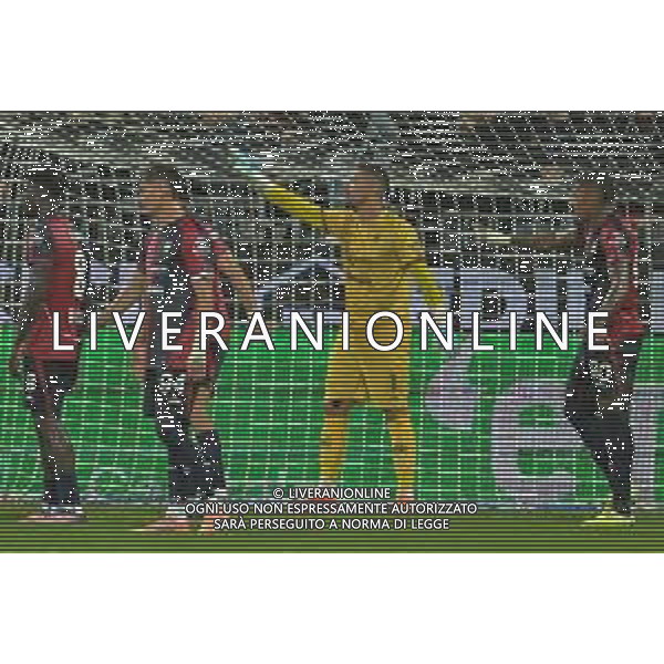 30-10-2025. Cagliari calcio-Sassuolo calcio, 9° giornata serie A 2025/2026, campionato calcio Italia, stadio Unipol Domus Cagliari. Foto Salvatore Moi/Agenzia Aldo Liverani s.as. Nella foto: Elia Caprile Cagliari ©MOI SALVATORE - AGENZIA ALDO LIVERANI SAS