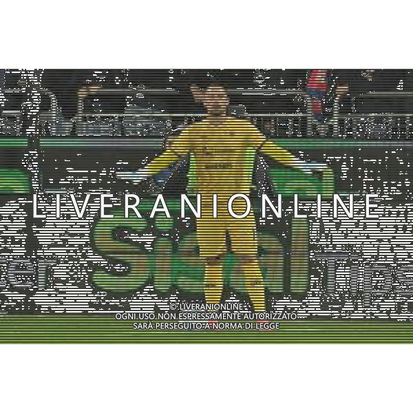 30-10-2025. Cagliari calcio-Sassuolo calcio, 9° giornata serie A 2025/2026, campionato calcio Italia, stadio Unipol Domus Cagliari. Foto Salvatore Moi/Agenzia Aldo Liverani s.as. Nella foto: Elia Caprile Cagliari ©MOI SALVATORE - AGENZIA ALDO LIVERANI SAS