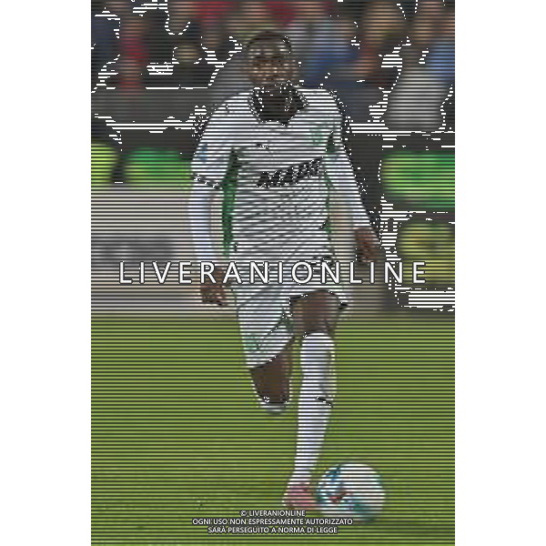 30-10-2025. Cagliari calcio-Sassuolo calcio, 9° giornata serie A 2025/2026, campionato calcio Italia, stadio Unipol Domus Cagliari. Foto Salvatore Moi/Agenzia Aldo Liverani s.as. Nella foto: Alieu Fadera Sassuolo ©MOI SALVATORE - AGENZIA ALDO LIVERANI SAS