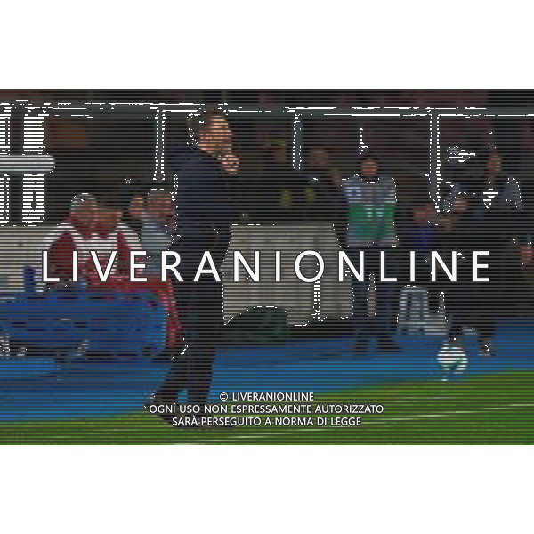 TVEM October 28, 2025 Lecce, Italy - US Lecce vs SSC Napoli - Italian soccer serie A 2025/26 - Via Del Mare Stadium. In the pic: coach Eusebio Di Francesco of US Lecce foto emmanuele mastrodonato-ag aldo liverani sas