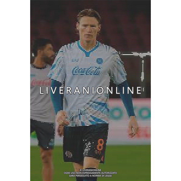TVEM October 28, 2025 Lecce, Italy - US Lecce vs SSC Napoli - Italian soccer serie A 2025/26 - Via Del Mare Stadium. In the pic: Scott McTominay of SSC Napoli foto emmanuele mastrodonato-ag aldo liverani sas
