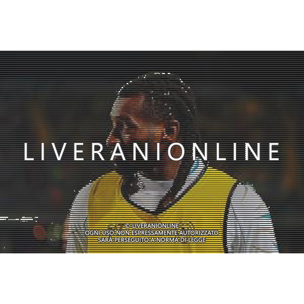 TVEM October 28, 2025 Lecce, Italy - US Lecce vs SSC Napoli - Italian soccer serie A 2025/26 - Via Del Mare Stadium. In the pic: Frank Anguissa of SSC Napoli foto emmanuele mastrodonato-ag aldo liverani sas