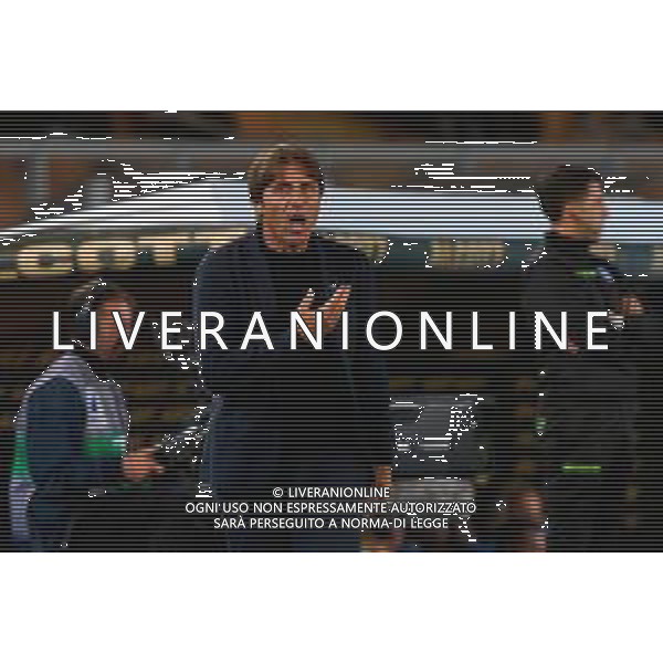 TVEM October 28, 2025 Lecce, Italy - US Lecce vs SSC Napoli - Italian soccer serie A 2025/26 - Via Del Mare Stadium. In the pic: coach Antonio Conte of SSC Napoli foto emmanuele mastrodonato-ag aldo liverani sas