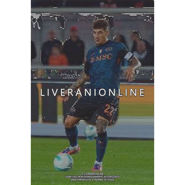 TVEM October 28, 2025 Lecce, Italy - US Lecce vs SSC Napoli - Italian soccer serie A 2025/26 - Via Del Mare Stadium. In the pic: Giovanni Di Lorenzo of SSC Napoli foto emmanuele mastrodonato-ag aldo liverani sas