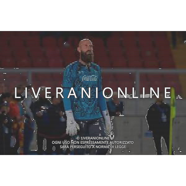 TVEM October 28, 2025 Lecce, Italy - US Lecce vs SSC Napoli - Italian soccer serie A 2025/26 - Via Del Mare Stadium. In the pic: Vanja Milinkovic Savic of SSC Napoli foto emmanuele mastrodonato-ag aldo liverani sas