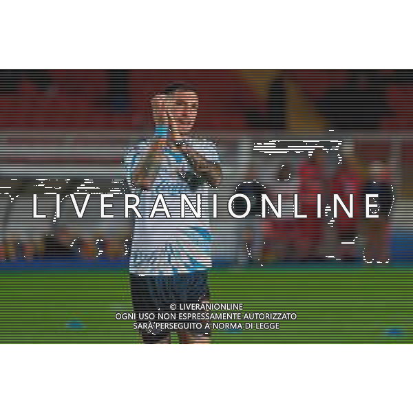 TVEM October 28, 2025 Lecce, Italy - US Lecce vs SSC Napoli - Italian soccer serie A 2025/26 - Via Del Mare Stadium. In the pic: Matteo Politano of SSC Napoli foto emmanuele mastrodonato-ag aldo liverani sas