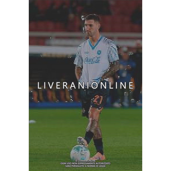 TVEM October 28, 2025 Lecce, Italy - US Lecce vs SSC Napoli - Italian soccer serie A 2025/26 - Via Del Mare Stadium. In the pic: Matteo Politano of SSC Napoli foto emmanuele mastrodonato-ag aldo liverani sas