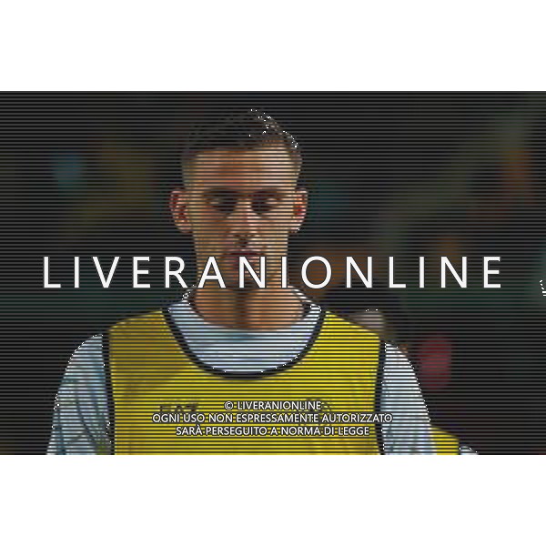 TVEM October 28, 2025 Lecce, Italy - US Lecce vs SSC Napoli - Italian soccer serie A 2025/26 - Via Del Mare Stadium. In the pic: Lorenzo Lucca of SSC Napoli foto emmanuele mastrodonato-ag aldo liverani sas