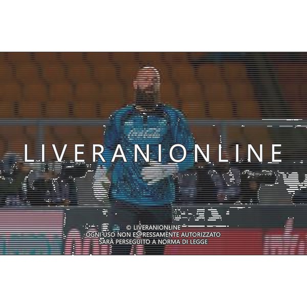 TVEM October 28, 2025 Lecce, Italy - US Lecce vs SSC Napoli - Italian soccer serie A 2025/26 - Via Del Mare Stadium. In the pic: Vanja Milinkovic Savic of SSC Napoli foto emmanuele mastrodonato-ag aldo liverani sas