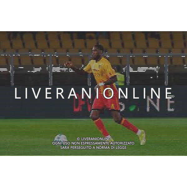TVEM October 28, 2025 Lecce, Italy - US Lecce vs SSC Napoli - Italian soccer serie A 2025/26 - Via Del Mare Stadium. In the pic: Kialonda Gaspar of US Lecce foto emmanuele mastrodonato-ag aldo liverani sas