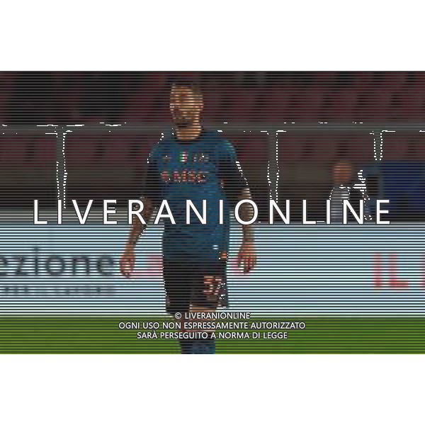 TVEM October 28, 2025 Lecce, Italy - US Lecce vs SSC Napoli - Italian soccer serie A 2025/26 - Via Del Mare Stadium. In the pic: Leonardo Spinazzola of SSC Napoli foto emmanuele mastrodonato-ag aldo liverani sas