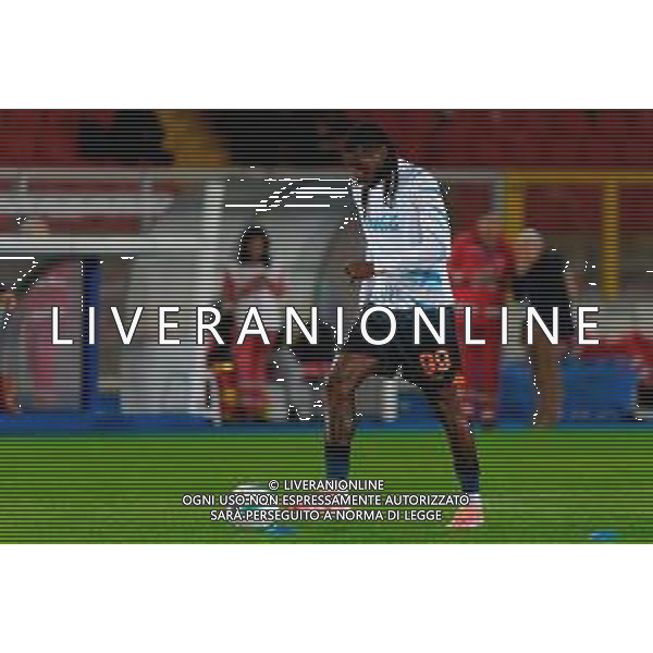 TVEM October 28, 2025 Lecce, Italy - US Lecce vs SSC Napoli - Italian soccer serie A 2025/26 - Via Del Mare Stadium. In the pic: Frank Anguissa of SSC Napoli foto emmanuele mastrodonato-ag aldo liverani sas
