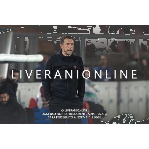 TVEM October 28, 2025 Lecce, Italy - US Lecce vs SSC Napoli - Italian soccer serie A 2025/26 - Via Del Mare Stadium. In the pic: coach Eusebio Di Francesco of US Lecce foto emmanuele mastrodonato-ag aldo liverani sas