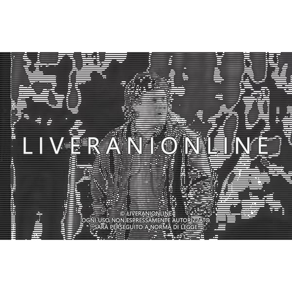 NEG-RETROSPETTIVA ZUCCHERO FORNACIARI CANTANTE NELLA FOTO ZUCCHERO FORNACIARI AL FESTIVALBAR NELL\'ANNO 1987 AG ALDO LIVERANI SAS