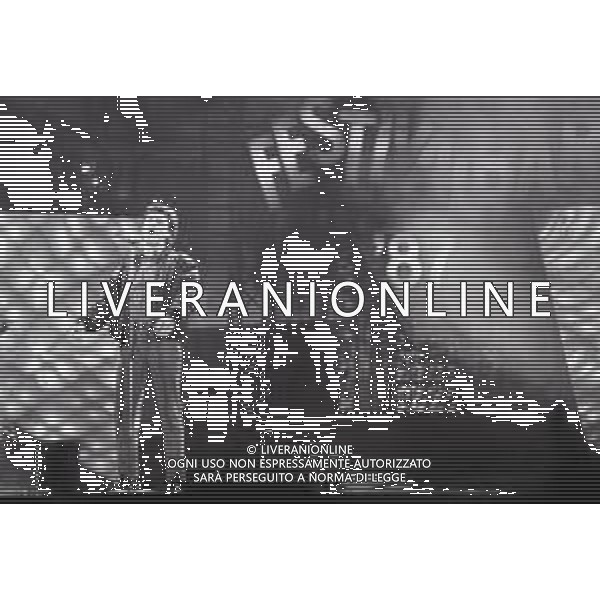 NEG-RETROSPETTIVA ZUCCHERO FORNACIARI CANTANTE NELLA FOTO ZUCCHERO FORNACIARI AL FESTIVALBAR NELL\'ANNO 1987 AG ALDO LIVERANI SAS