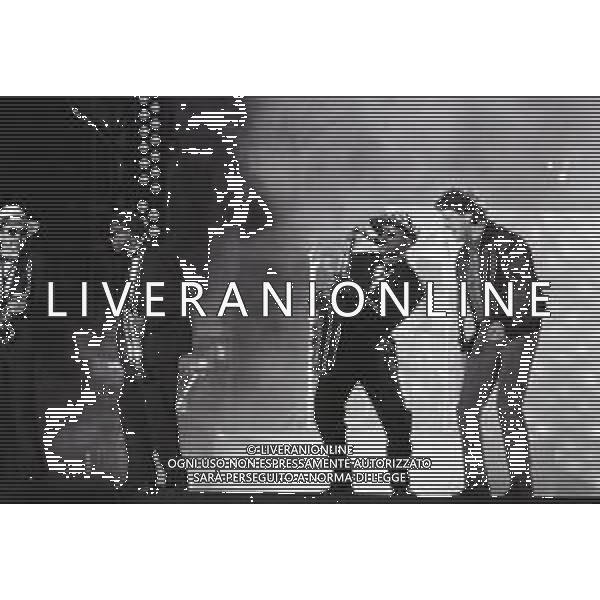 NEG-RETROSPETTIVA ZUCCHERO FORNACIARI CANTANTE NELLA FOTO ZUCCHERO FORNACIARI AL FESTIVALBAR NELL\'ANNO 1987 AG ALDO LIVERANI SAS