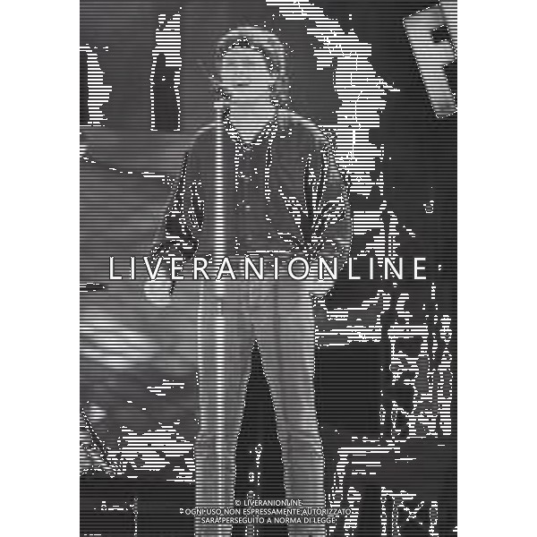 NEG-RETROSPETTIVA ZUCCHERO FORNACIARI CANTANTE NELLA FOTO ZUCCHERO FORNACIARI AL FESTIVALBAR NELL\'ANNO 1987 AG ALDO LIVERANI SAS