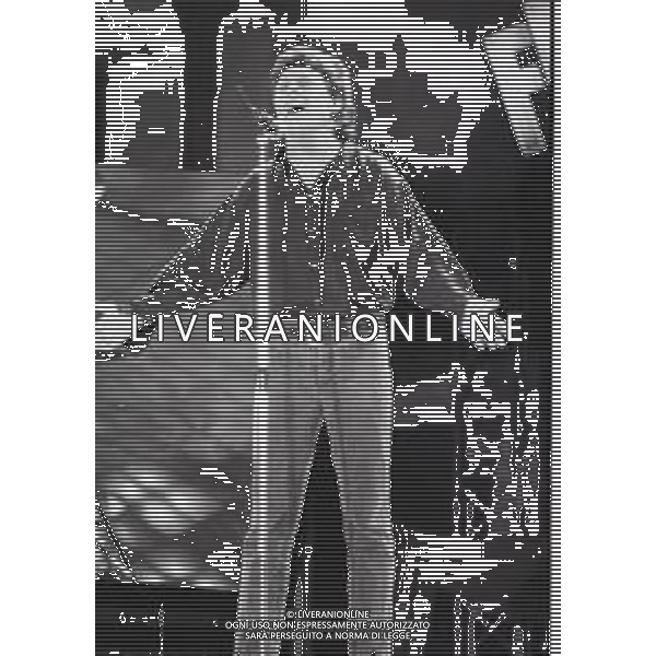 NEG-RETROSPETTIVA ZUCCHERO FORNACIARI CANTANTE NELLA FOTO ZUCCHERO FORNACIARI AL FESTIVALBAR NELL\'ANNO 1987 AG ALDO LIVERANI SAS