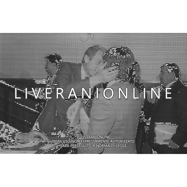 NEG- RETROSPETTIVA GIOVANNI TRAPATTONI ALLENATORE NELLA FOTO GIOVANNI TRAPATTONI CON GIANCARLO DE SISTI A COVERCIANO NELL’ANNO 1986 AG ALDO LIVERANI SAS