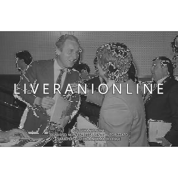 NEG- RETROSPETTIVA GIOVANNI TRAPATTONI ALLENATORE NELLA FOTO GIOVANNI TRAPATTONI CON GIANCARLO DE SISTI A COVERCIANO NELL’ANNO 1986 AG ALDO LIVERANI SAS